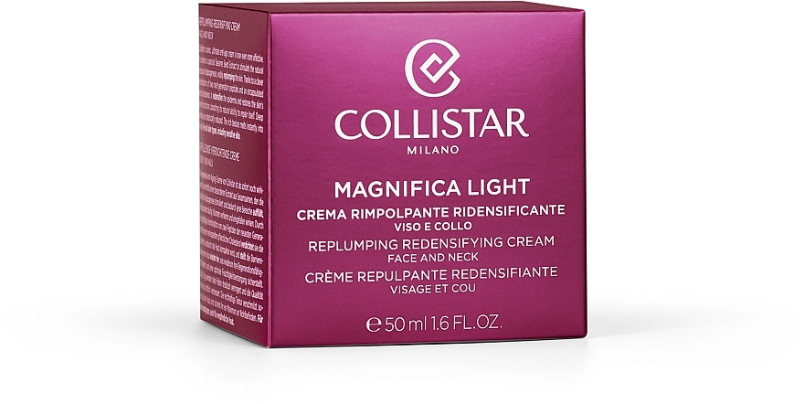 Anti-Aging Face & Neck Cream - Collistar Magnifica Light Replumping Redensifying Cream Face And Neck — photo N3