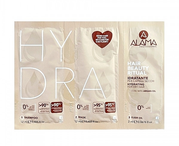 Set - Alama Hydra (shm/12ml + h/mask/12ml + h/oil/2ml) — photo N1