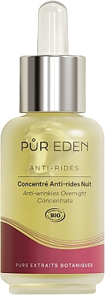 Anti-Wrinkle Night Face Concentrate - Pur Eden Concentre Anti-Rides Nuit — photo N1