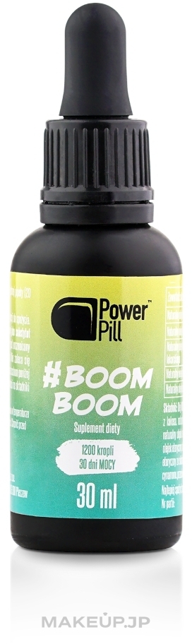 Dietary Supplement 'Quick Boost of Energy' - Power Pill Suplement Diety #BoomBoom — photo 30 ml