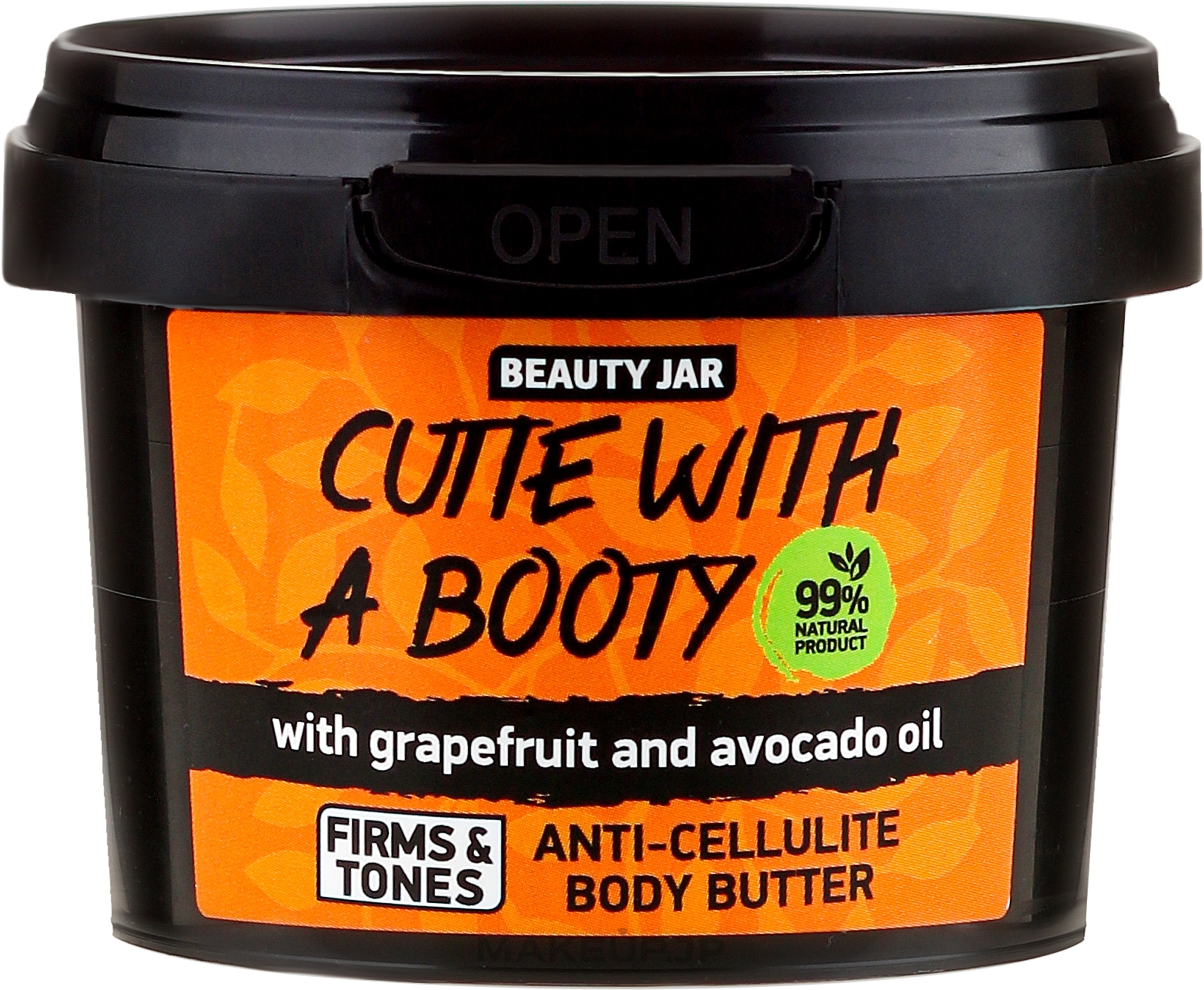 Anti-Cellulite Body Oil "Cutie With A Booty" - Beauty Jar Anti-Cellulite Body Butter — photo 90 g