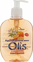 Fragrances, Perfumes, Cosmetics Liquid Glycerin Soap "Wild Cinnamon & Orange" - Olis