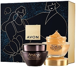 Fragrances, Perfumes, Cosmetics Set - Avon Anew Ultimate Supreme Set (f/cr/50ml + f/emuls/50ml)