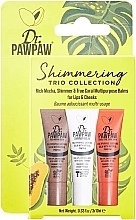 Set - Dr. PAWPAW Shimmering Trio Collection (3 x balm/10ml) — photo N1