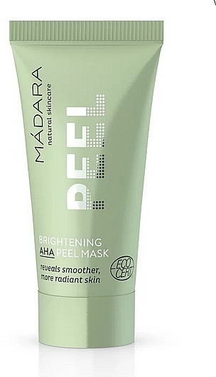 Face Mask - Madara Mini Peel Brightening AHA Peel Mask — photo N1