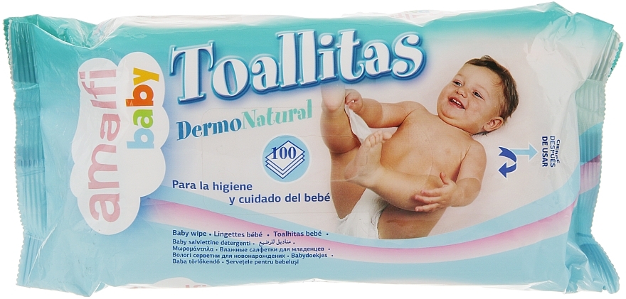Antibacterial Baby Wet Wipes - Amalfi Baby Toallitas — photo N3