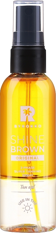 Original 2-Phase Tanning Spray - Byrokko Shine Brown Two-Phase Super Tanning Spray — photo N1