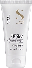 Fragrances, Perfumes, Cosmetics Shine Condiotioner - Alfaparf Milano Semi Di Lino Illuminating Conditioner (mini)