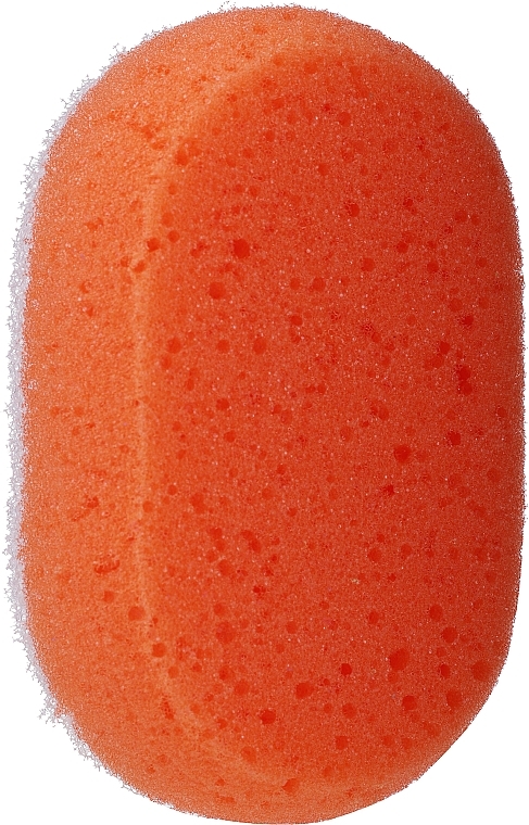 Bath Sponge, oval, orange - LULA — photo N9
