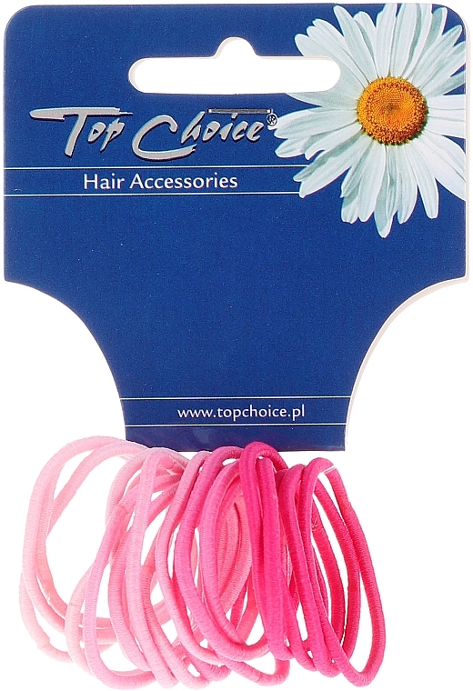 Elastic Hair Bands, 22388, 20 pcs - Top Choice — photo N1
