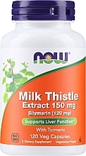 Silymarin Milk Thistle Extract with Turmeric - Now Foods Silymarin Milk Thistle Extract With Turmeric — photo N3