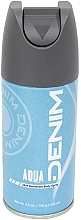 Fragrances, Perfumes, Cosmetics Spray Deodorant - Denim Aqua Deodorant Body Spray