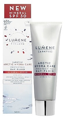 Facial Day Fluid with Mineral Filter - Lumene Arctic Hydra Care Protecting Day Fluid Mineral SPF30 — photo N1