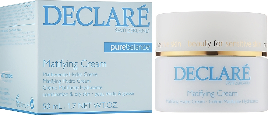 Matte Moisturizing Cream - Declare Matifying Hydro Cream — photo N2