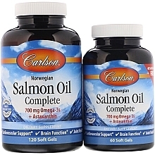 Salmon Oil Set - Carlson Labs Norwegian Salmon Oil Complete — photo N3