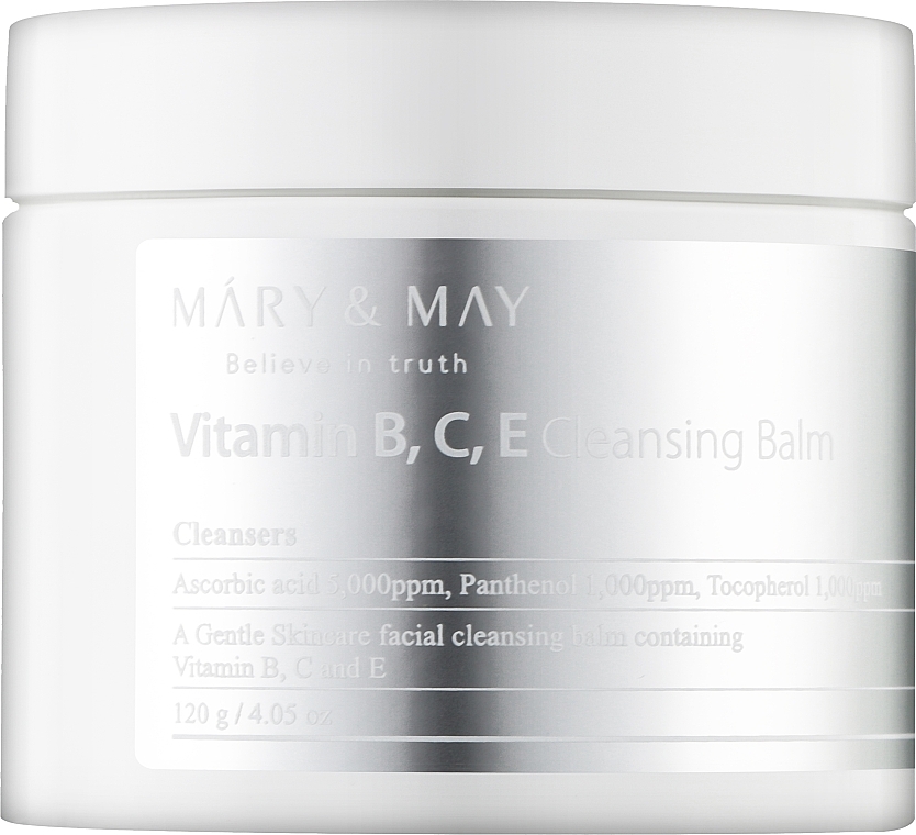 Vitamins B, C, E Cleansing Balm - Mary & May Vitamine B.C.E Cleansing Balm — photo N1