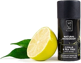 Deodorant - Solidu Citrus & Tea Tree Deodorant — photo N1