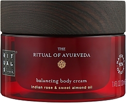 Fragrances, Perfumes, Cosmetics Nourishing Body Cream - Rituals The Ritual of Ayurveda Balancing Body Cream