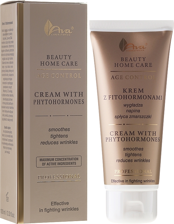 Face Cream - Ava Laboratorium Beauty Home Care Cream With Phytohormones — photo N2