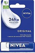 Fragrances, Perfumes, Cosmetics Lip Balm "Base Care" - NIVEA Original Care 24H Lip Balm