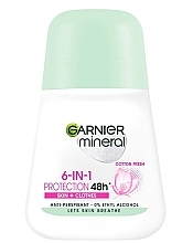 Fragrances, Perfumes, Cosmetics Roll-on Deodorant - Garnier Mineral Roll-On Cotton Fresh