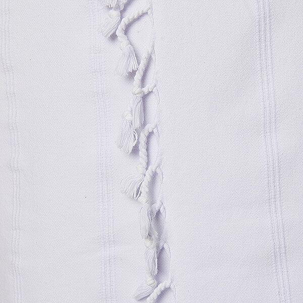 Hammam Towel, White - He Stone Wash — photo N1