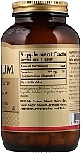 Dietary Supplement "Potassium", 90 mg - Solgar Potassium — photo N3