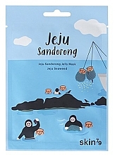 Fragrances, Perfumes, Cosmetics Cotton Face Mask "Jeju Algae" - Skin79 Jeju Sandorong Jelly Mask Jeju Seaweed