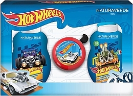 Set - Naturaverde Kids Hot Wheels (soap/250ml + sh/gel/250ml + acc/1pc) — photo N1