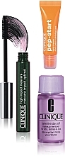 Fragrances, Perfumes, Cosmetics Set - Clinique High Impact Mascara Set (mascara/7ml + dem/30ml + eye/cr/ 15ml)