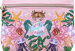 GIFT! Cosmetic Bag with Mini Products - Estee Lauder (remover/30ml + cr/7ml + lip/penc + lip/stick + bag) — photo N1