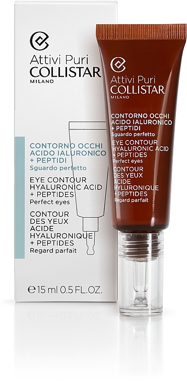 Eye Cream - Collistar Pure Actives Eye Contour Hyaluronic Acid + Peptides — photo N5