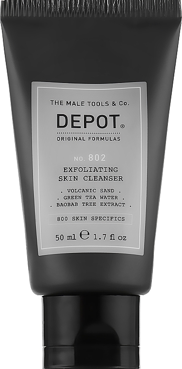 Face and Neck Cleanser - Depot No 802 Exfoliating Skin Cleanser — photo N2