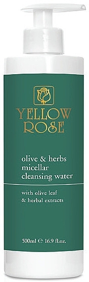 Micellar Cleansing Water with Herbal Extracts - Yellow Rose Olive & Herbs Micellar Cleansing Water — photo N2