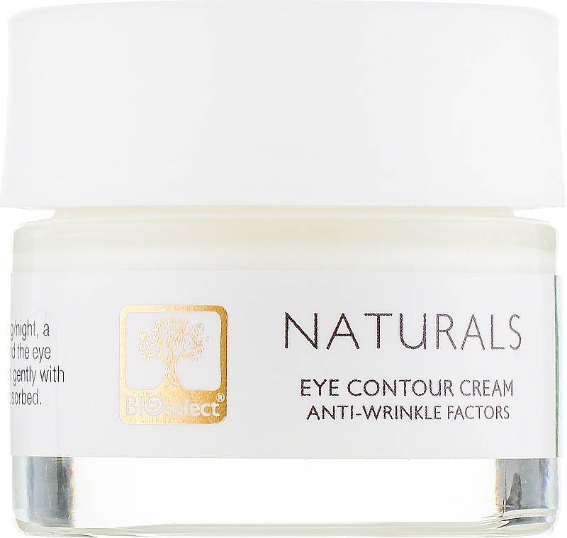 Anti-Wrinkle Eye Cream - BIOselect Naturals Eye Contour Cream — photo N13