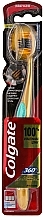 Fragrances, Perfumes, Cosmetics Soft Toothbrush "Gold & Charcoal", green - Colgate Toothbrush