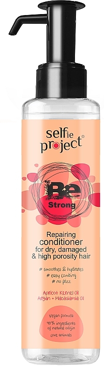 Moisturising & Regenerating Conditioner - Maurisse Selfie Project Be Strong Repairing Conditioner — photo N1