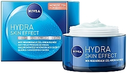 Night Cream - NIVEA Hydra Skin Effect Regeneration Gel-Cream (Night) — photo N1