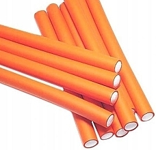 Fragrances, Perfumes, Cosmetics Paper Curlers, d 16 mm, orange, 12 pcs - Kiepe DNA Flex