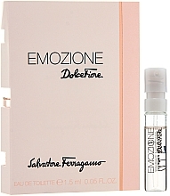 Fragrances, Perfumes, Cosmetics Salvatore Ferragamo Emozione Dolce Fiore - Eau de Toilette (sample)