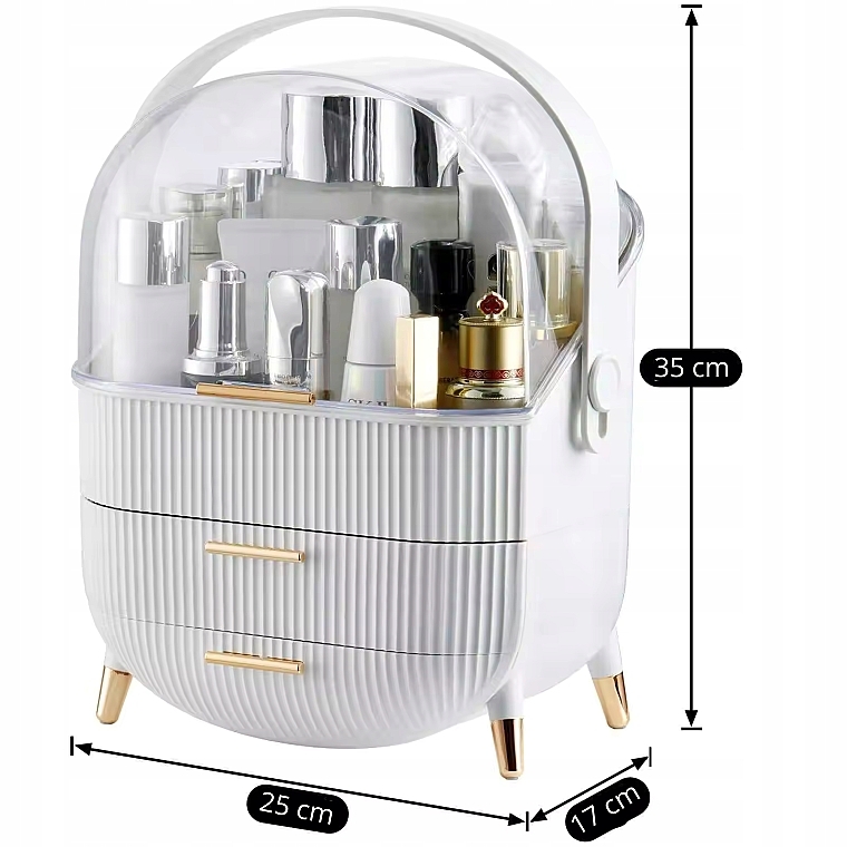 Makeup Organizer, White - Beauty Design — photo N2