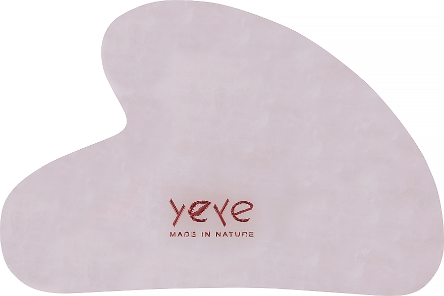 Gua Sha Face Massager, rose quartz - Yeye Gua Sha — photo N3