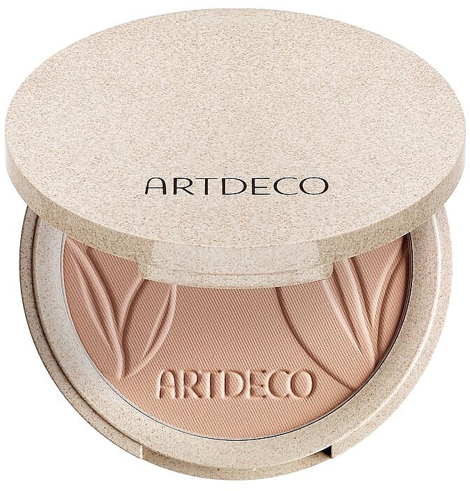 Compact Face Powder - Artdeco Green Couture Natural Finish Makeup — photo N15