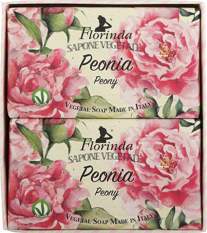 Peony Soap Set - Florinda Peony Soap (soap/2x200g) — photo N24