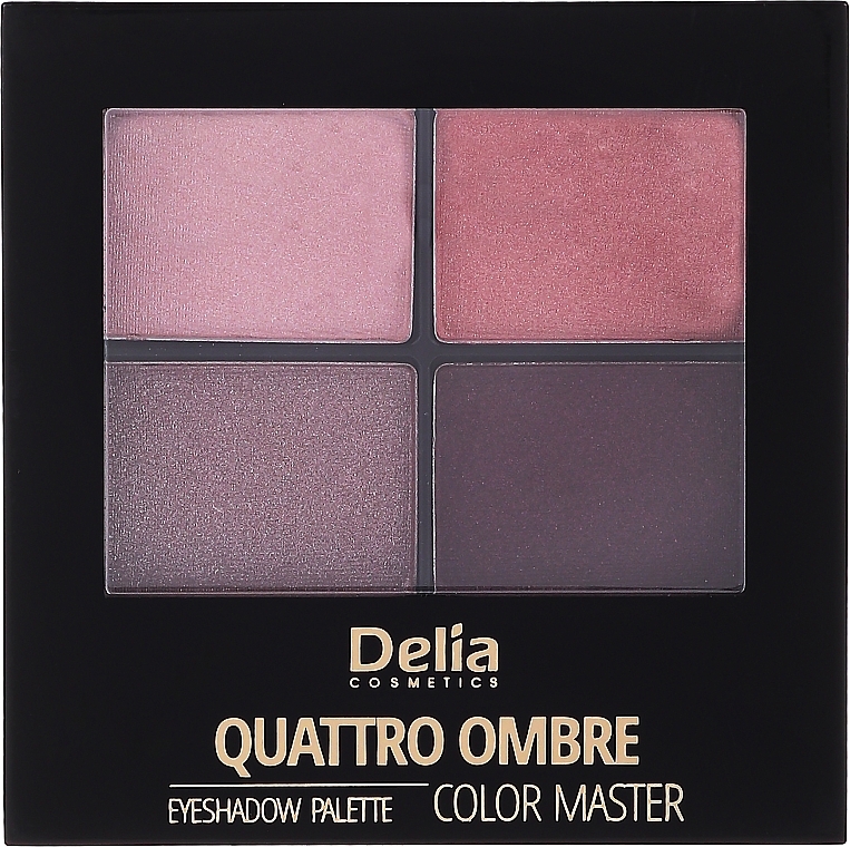 Eyeshadow - Delia Quattro Ombre Color Master — photo N1