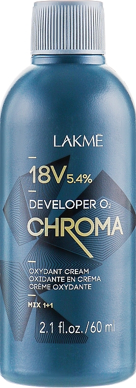 Cream Developer - Lakme Chroma Developer 02 18V (5,4%) — photo N6