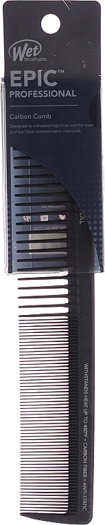 Comb with Hook - Wet Brush Epic Pro Carbonite Dresser Comb With Hook — photo N5