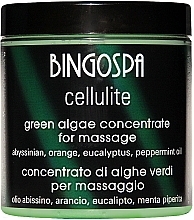 Fragrances, Perfumes, Cosmetics Massage Green Algae Concentrate - BingoSpa Concentrate Green Algae Massage