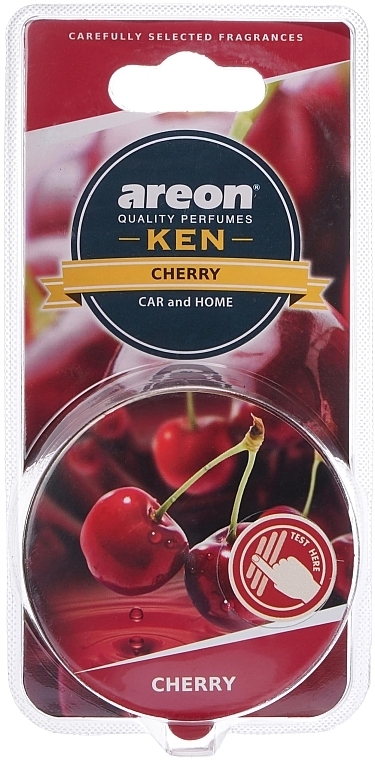 Cherry Air Freshener - Areon Gel Ken Blister Cherry — photo N2