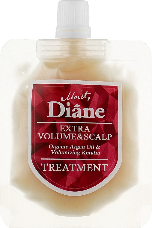 Keratin Conditioner Mask "Volume" - Moist Diane Perfect Beauty Extra Volume & Scalp — photo N8